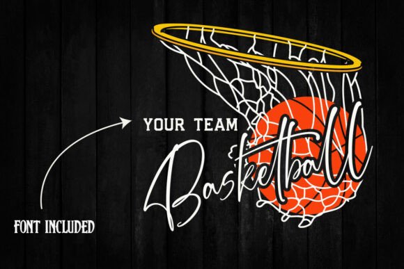 Basketball Team Svg: Custom Graphics for Crafts