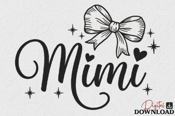 Mimi Coquette SVG: Graphics for Crafts & Branding