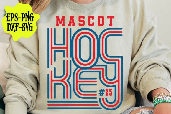 Retro Hockey Mom Graphics for Crafts & Blogs