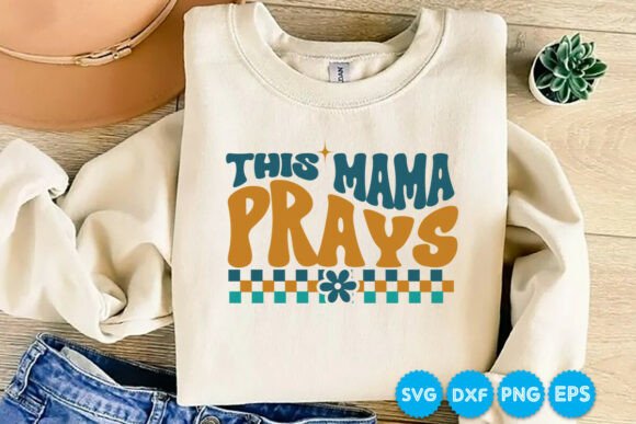 Retro Mama SVG for Crafts and Graphics