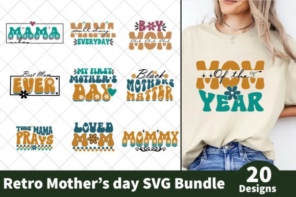 Retro Mother's Day SVG Bundle: A Designer's Review