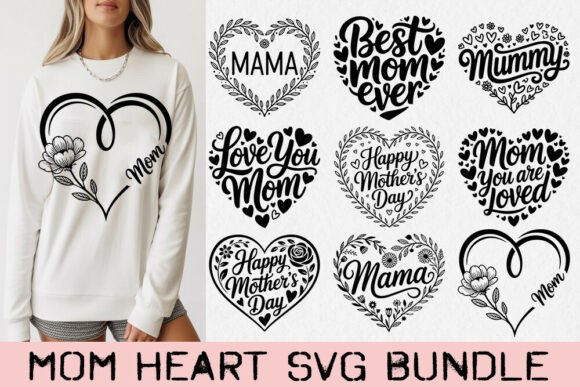 Review: Mom Heart SVG Bundle for Embroidery