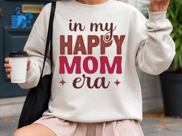 Reviewing In My Happy Mom Era SVG Design